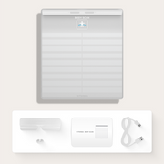 WITHINGS WBS08 Body Scan Smart Scale - White - Bonus Superstore