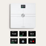 WITHINGS WBS12B Body Comp Smart Scale - White - Bonus Superstore
