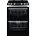 Zanussi ZCV66078XA 60cm Electric Double Oven with Ceramic Hob - Stainless Steel - Bonus Superstore