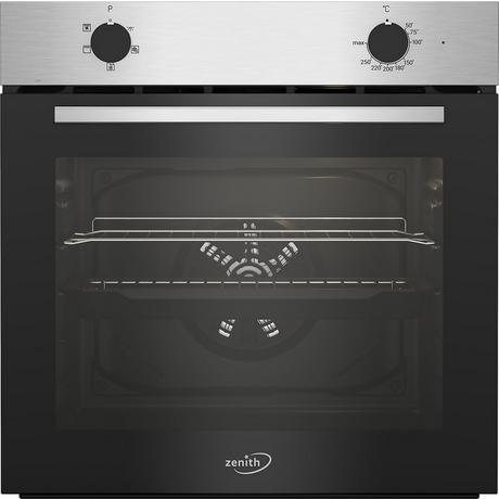 Zenith ZEF600X 59.4cm Built In Electric Single Oven - Stainless Steel