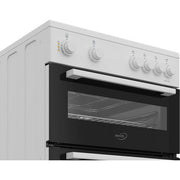 Zenith ZET605W 60cm Electric Cooker with Ceramic Hob - White - Bonus Superstore