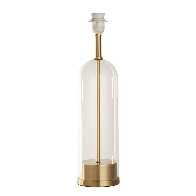 Searchlight  81711PB Base Only - Oxford Table Lamp - Brass Metal & Glass