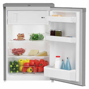 Beko UR4584S Freestanding Under Counter Fridge with Freezer - Silver - Bonus Superstore