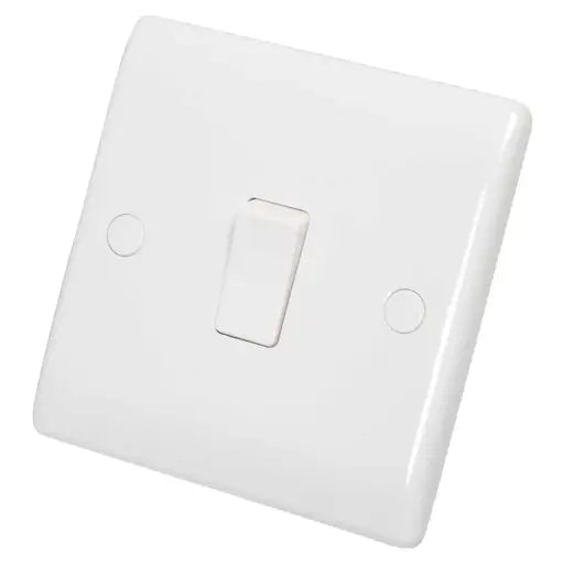 BG 811 1G 1Way 10A Plate Switch