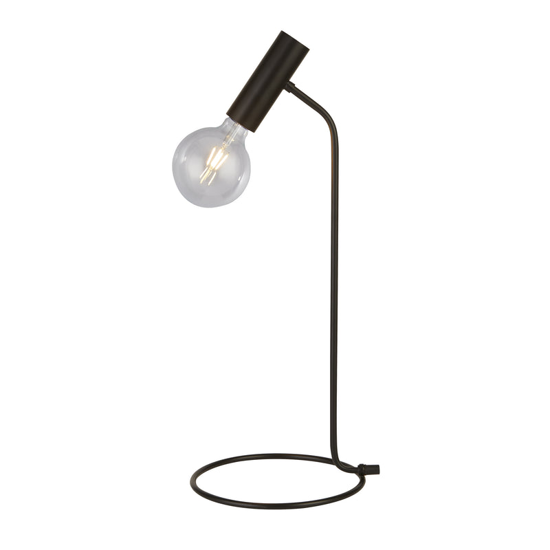 Searchlight  35721-1BK Dulwich Table Lamp - Black Metal