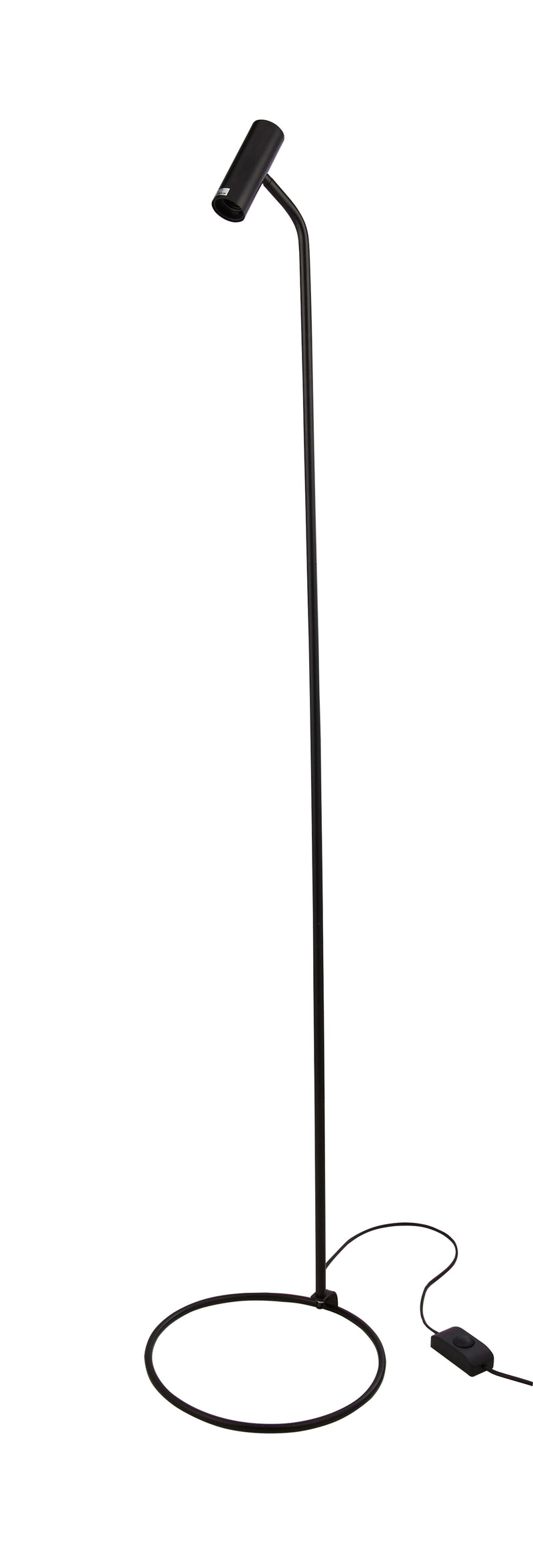 Searchlight  35722-1BK Dulwich Floor Lamp - Black Metal