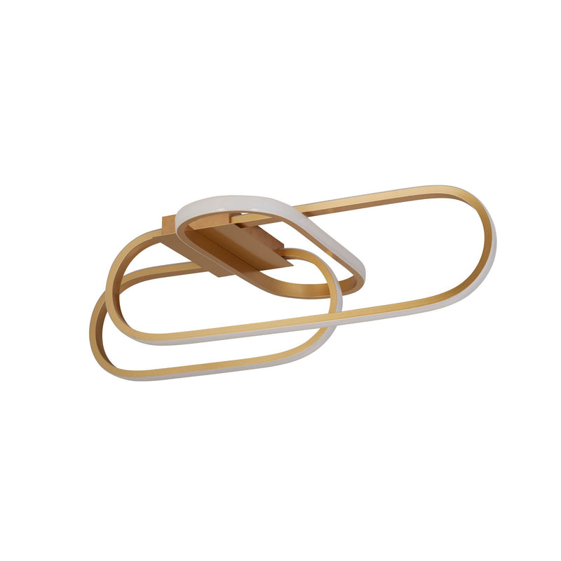 Searchlight  61774GO Clip Flush - Gold Metal