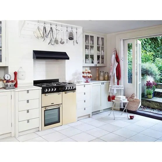 Leisure Cookmaster CK90G232C 90cm Gas Range Cooker with Electric Fan Oven - Cream - A+/A Rated - Bonus Superstore