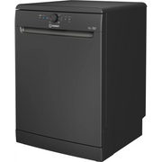 Indesit D2FHK26BUK Dishwasher: full size, black - Bonus Superstore