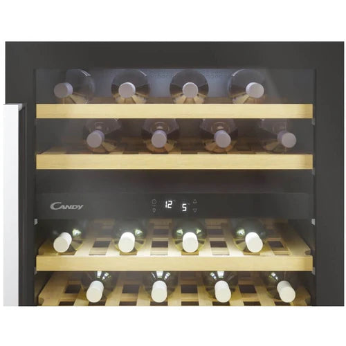 CANDY CCVB 60D UK/N Wine Cooler - Black - Bonus Superstore