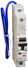 Lewden RCBO-40/30/SP RCBO 40A 30mA 6kA