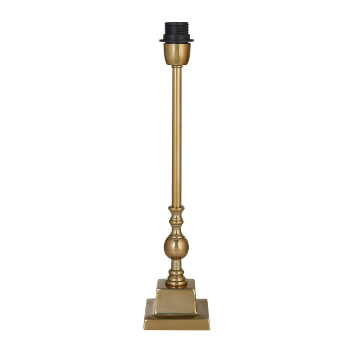Searchlight  81214AB Base Only - Whitby Table Lamp - Antique Brass Metal