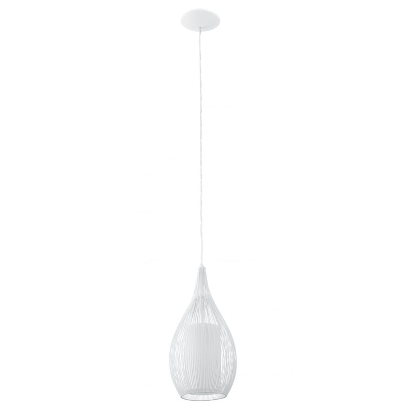 Eglo 92251 Razoni Pendant Light White Shade