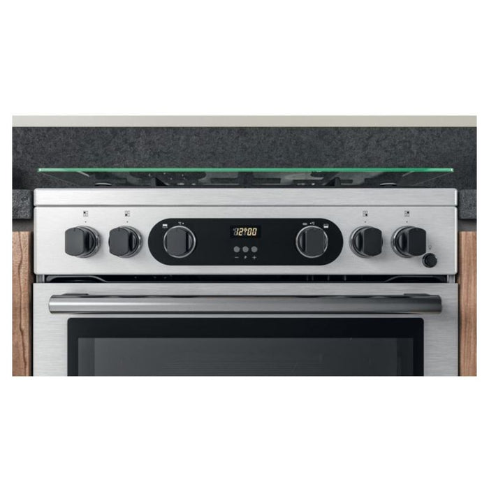 Cannon by Hotpoint CD67G0CCX/UK Freestanding Gas Cooker - Double Oven - Bonus Superstore