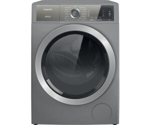 Hotpoint H8 W946SB UK Washing Machine - Silver - Bonus Superstore