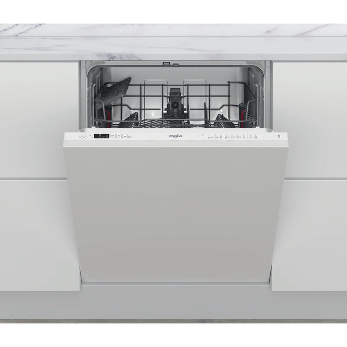 Whirlpool Integrated Dishwasher: in White - W2I HD526 UK