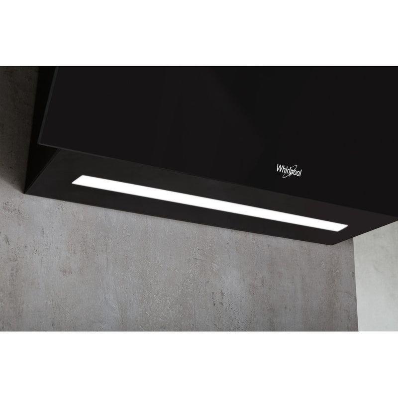 Whirlpool WHVS90FLTCK 90CM Cooker Hood - Black - Bonus Superstore