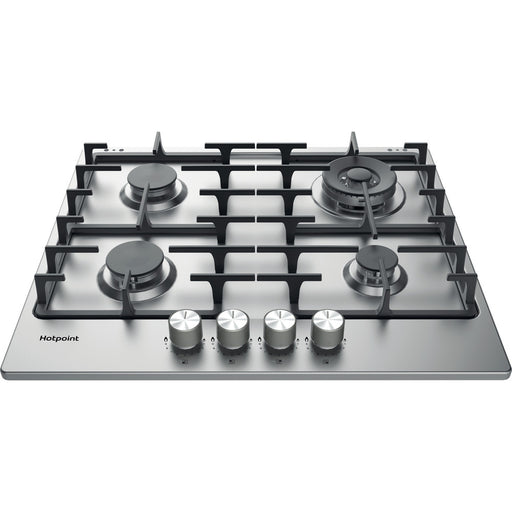 Hotpoint PPH 60G DF IX UK Hob - Silver - Bonus Superstore