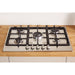 Indesit Gas hob: 5 gas burners - THP 751 W/IX/I - Bonus Superstore