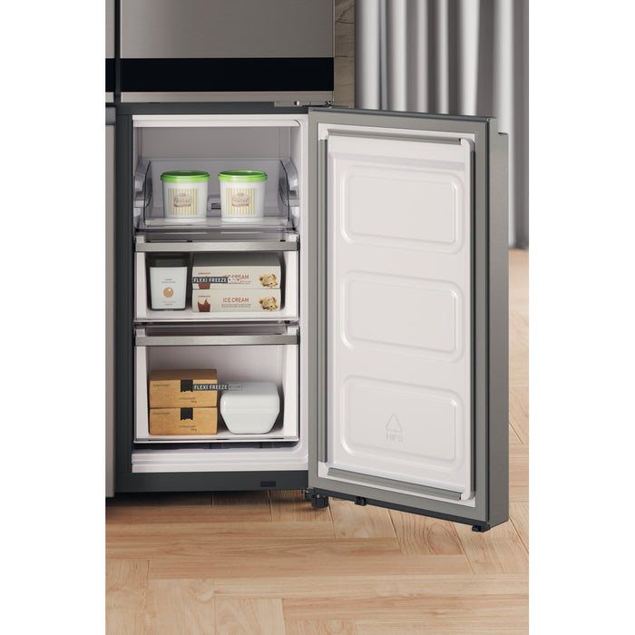 Whirlpool side-by-side american fridge: in Stainless Steel - WQ9 B2L G