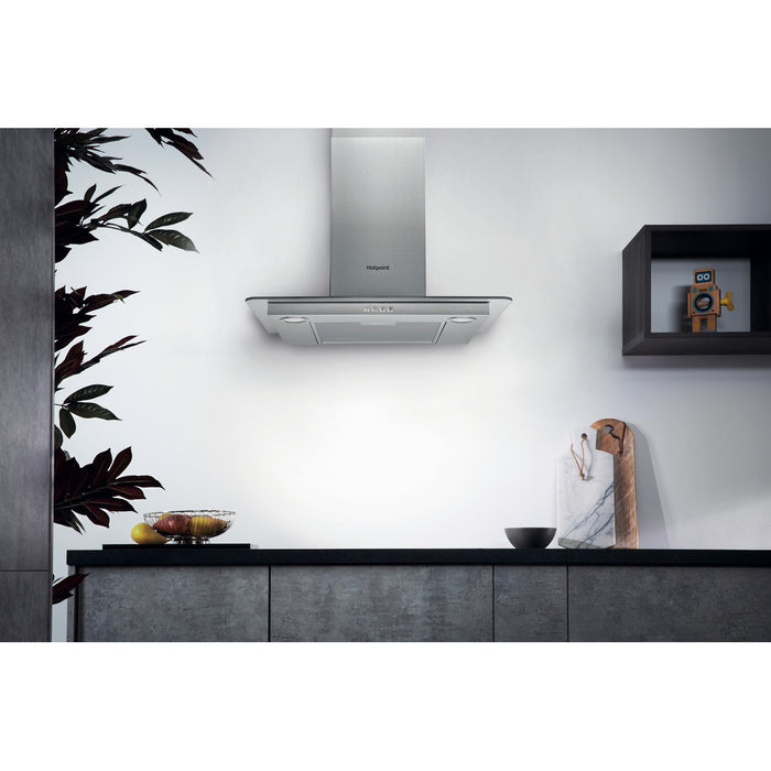 Hotpoint PHFG6.4FLMX Cooker Hood - Stainless Steel - Bonus Superstore