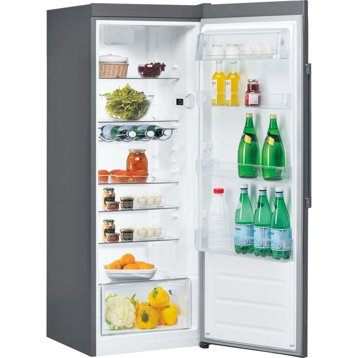 Hotpoint SH6A2QGR freestanding fridge - Graphite