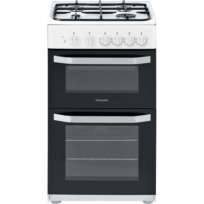 Hotpoint HD5G00KCW/UK Cooker - White - Bonus Superstore