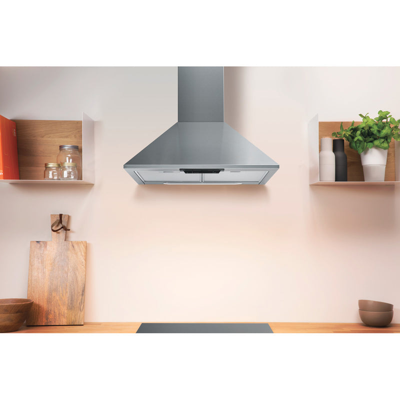 Indesit Wall mounted cooker hood: 60cm - UHPM 6.3F CS X/1 - Bonus Superstore