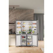 Whirlpool side-by-side american fridge: in Stainless Steel - WQ9 B2L G - Bonus Superstore