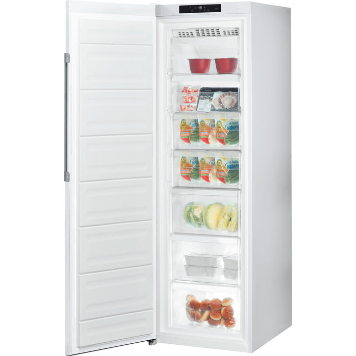 Hotpoint UH8F2CW freestanding upright freezer: white - Bonus Superstore