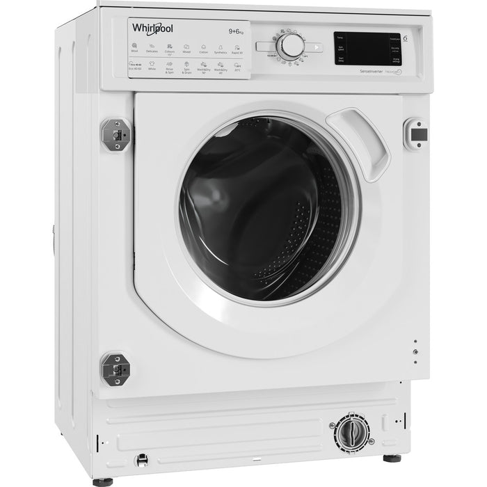 Whirlpool BIWDWG961485UK 9+6KG 1400 RPM Washer Dryer - White