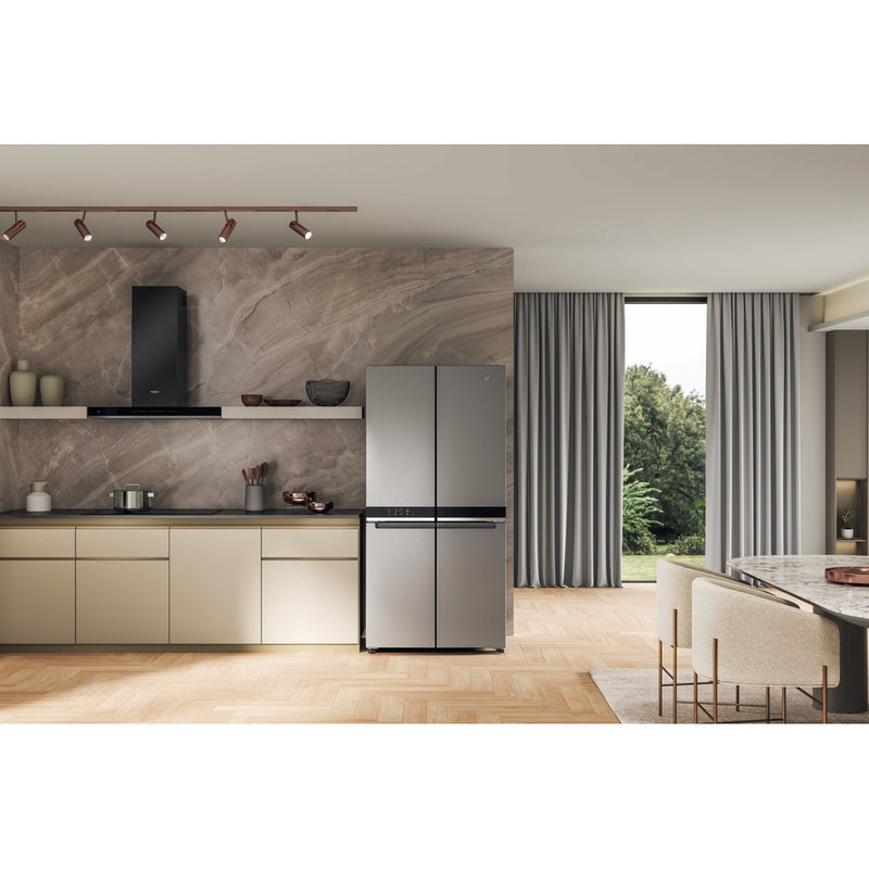 Whirlpool side-by-side american fridge: in Stainless Steel - WQ9 B2L G - Bonus Superstore