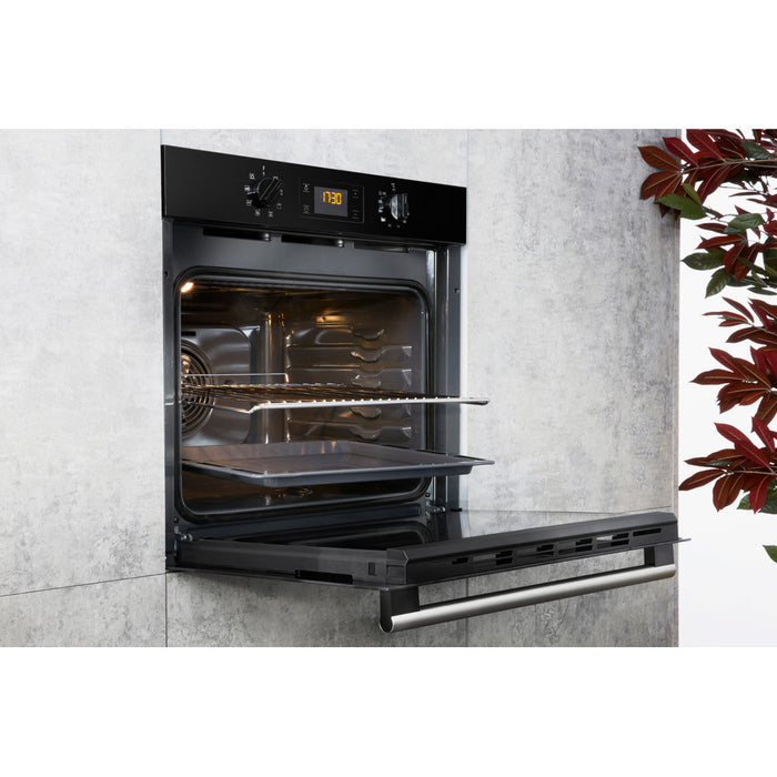 Hotpoint Class 2 SA2 540 H BL Built-in Oven - Black - Bonus Superstore