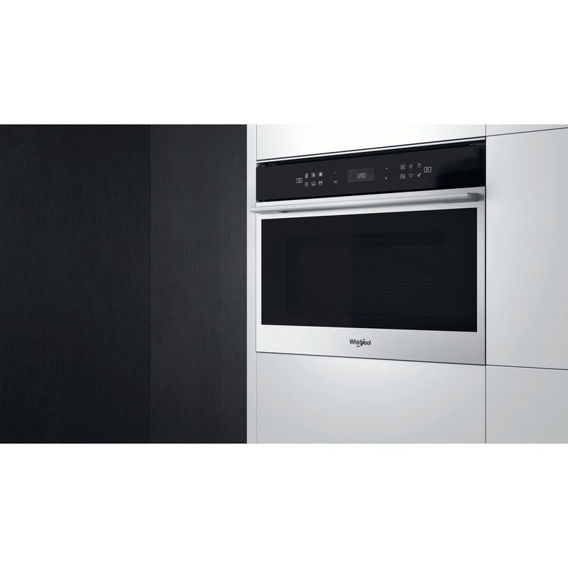 Whirlpool W7MW461UK Built in Microwave Oven - Stainless Steel - Bonus Superstore
