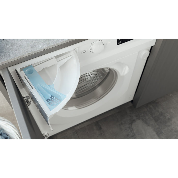 Hotpoint BI WMHG 71483 UK N Integrated Washing Machine - White