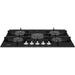 Whirlpool POW75D2/NB Gas On Glass 75CM Hob - Black - Bonus Superstore