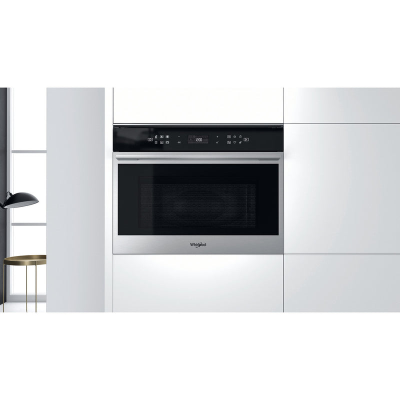 Whirlpool W7MW461UK Built in Microwave Oven - Stainless Steel - Bonus Superstore