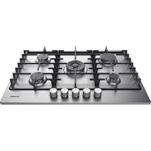 Hotpoint PPH 75G DF IX UK Hob - Silver - Bonus Superstore