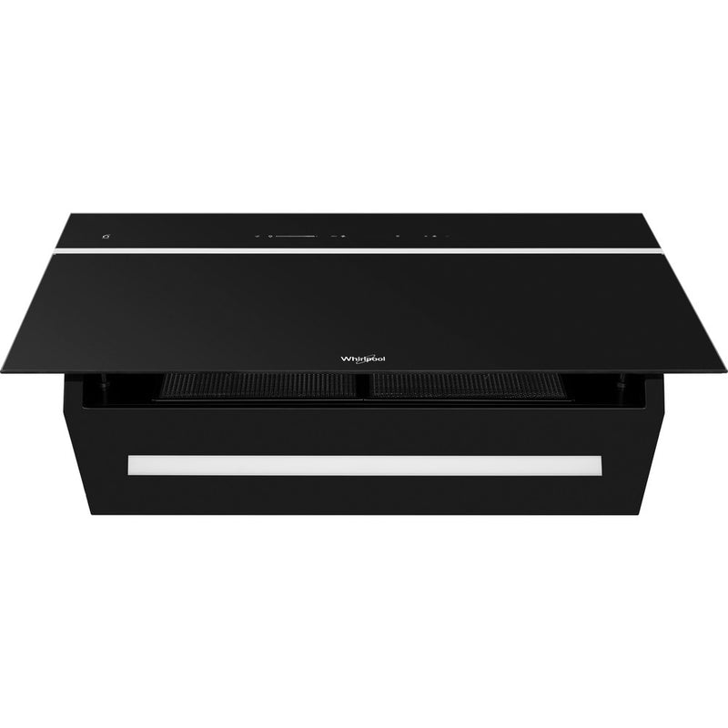Whirlpool WHVS90FLTCK 90CM Cooker Hood - Black - Bonus Superstore