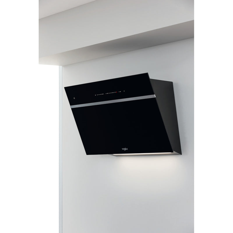 Whirlpool WHVS90FLTCK 90CM Cooker Hood - Black - Bonus Superstore