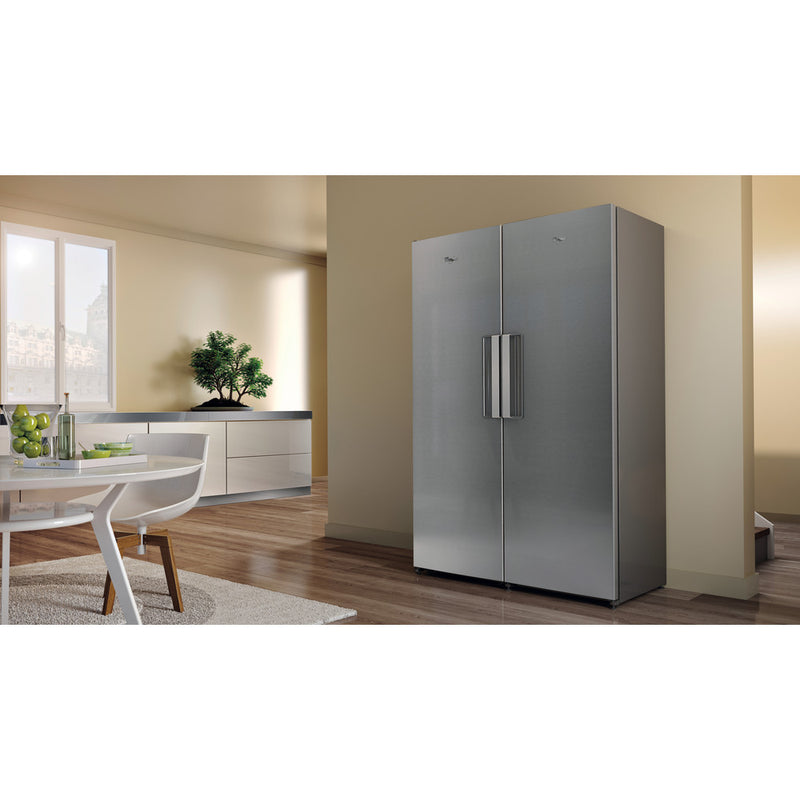 Whirlpool UW8 F2C XLSB UK 2 Freezer 252L - Silver - Bonus Superstore