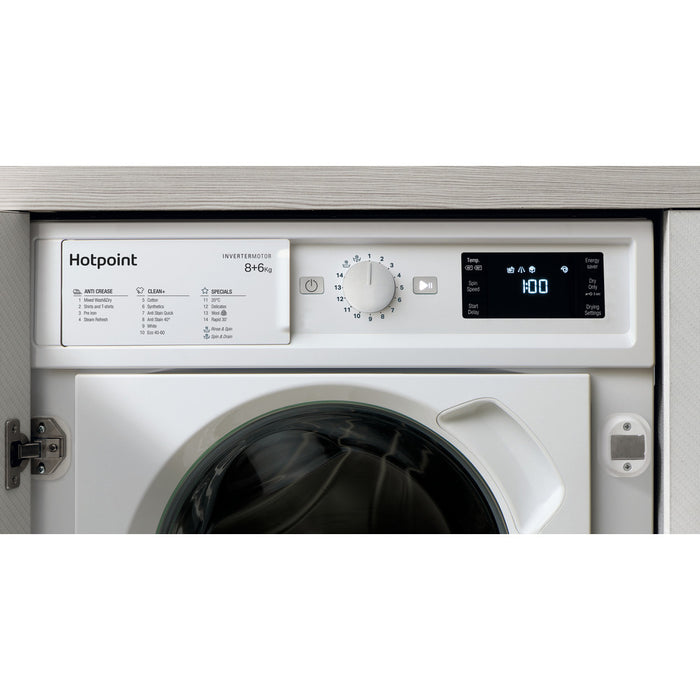 Hotpoint BI WDHG 861485 UK Integrated Washer Dryer