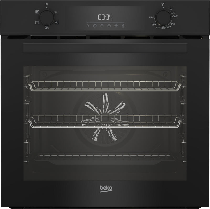 Beko BBIF22300B Electric Fan Single Oven - Black - Bonus Superstore