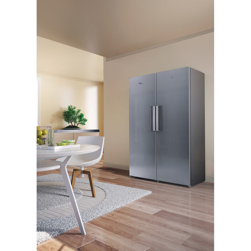 Whirlpool UW8 F2C XLSB UK 2 Freezer 252L - Silver - Bonus Superstore