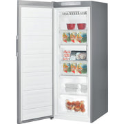 Freestanding upright freezer: silver colour - UI6 F2T S UK - Bonus Superstore