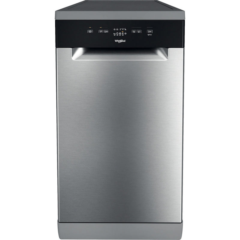 Whirlpool WF9E 2B19 X UK Slimline Freestanding 9 Place Settings Dishwasher - Stainless Steel - Bonus Superstore