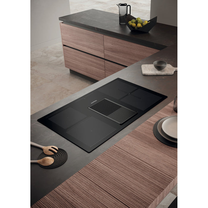 Hotpoint PVH92BKFKIT induction glass-ceramic venting cooktop - Bonus Superstore