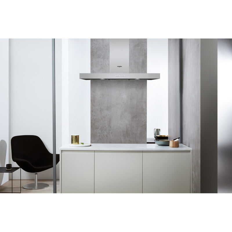 Whirlpool Absolute WHBS 93 F LE X Cooker Hood 90cm - Stainless Steel - Bonus Superstore