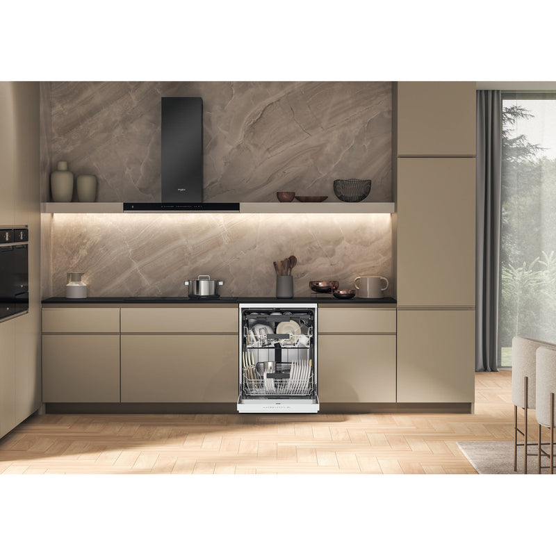 Whirlpool W7 HP33 UK Freestanding 15 place setting dishwasher - Bonus Superstore