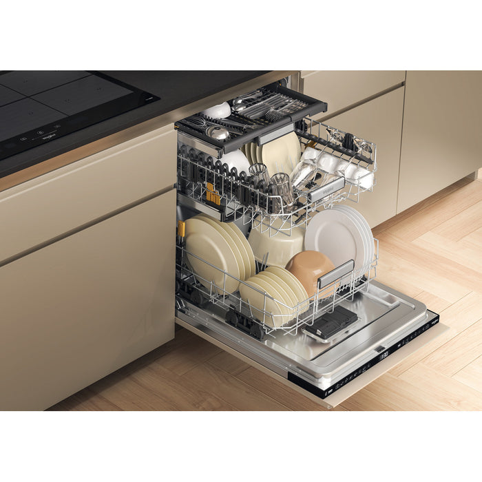 Whirlpool W7I HF60 TUS UK Built In 15 Place Setting Dishwasher